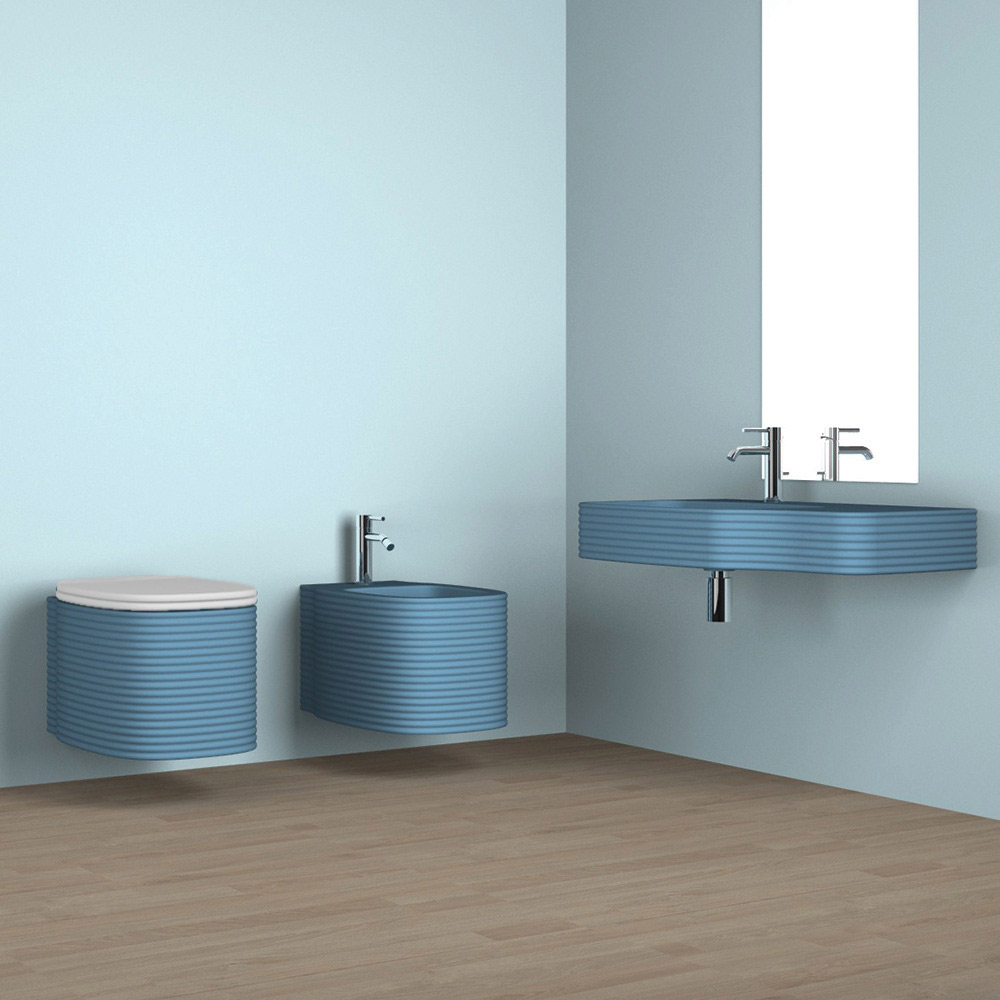 Hängende Vase in modernem Design aus Keramik, hergestellt in Italien