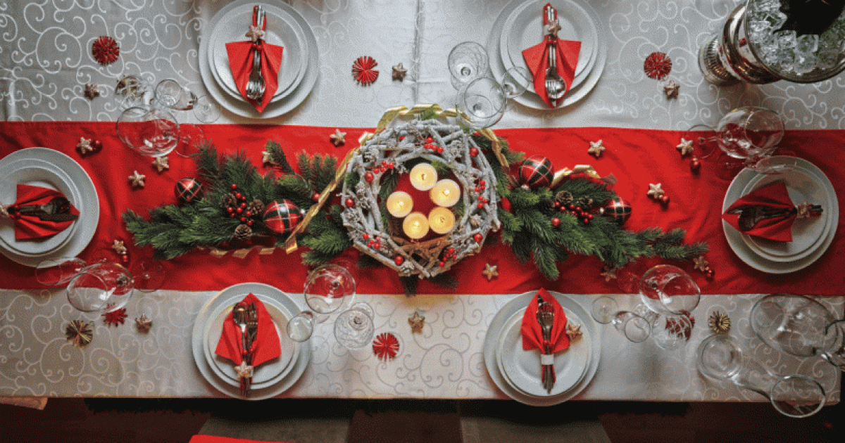 Der Weihnachtstisch
