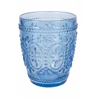 12 Wassergläser 300 ml aus Glas in 4 verschiedenen Blautönen - Kometen Viadurini