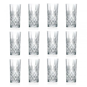 12 Tumbler Alto Highball Gläser für Cocktail in Eco Crystal - Cantabile