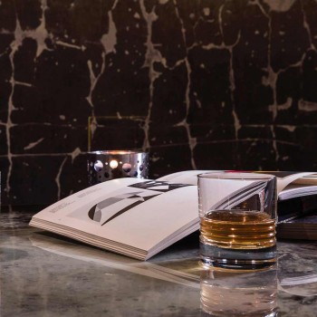 12 Tumbler Double Old Fashioned Crystal Whisky Gläser - Arrhythmie