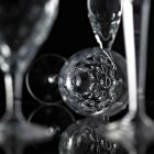 12 Biergläser in ökologischem, mit Kristall verziertem Luxusdesign - Titanioball Viadurini