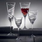 12 Rotweingläser in ökologischem kristallfreiem Luxus - Zyklon Viadurini