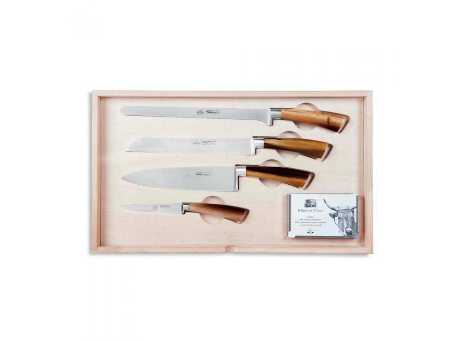 14 Messer Komplette Berti-Hülle exklusiv für Viadurini - Canaletto Viadurini