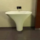 Waschbecken Badezimmer Design Flunder Made in Italy Viadurini