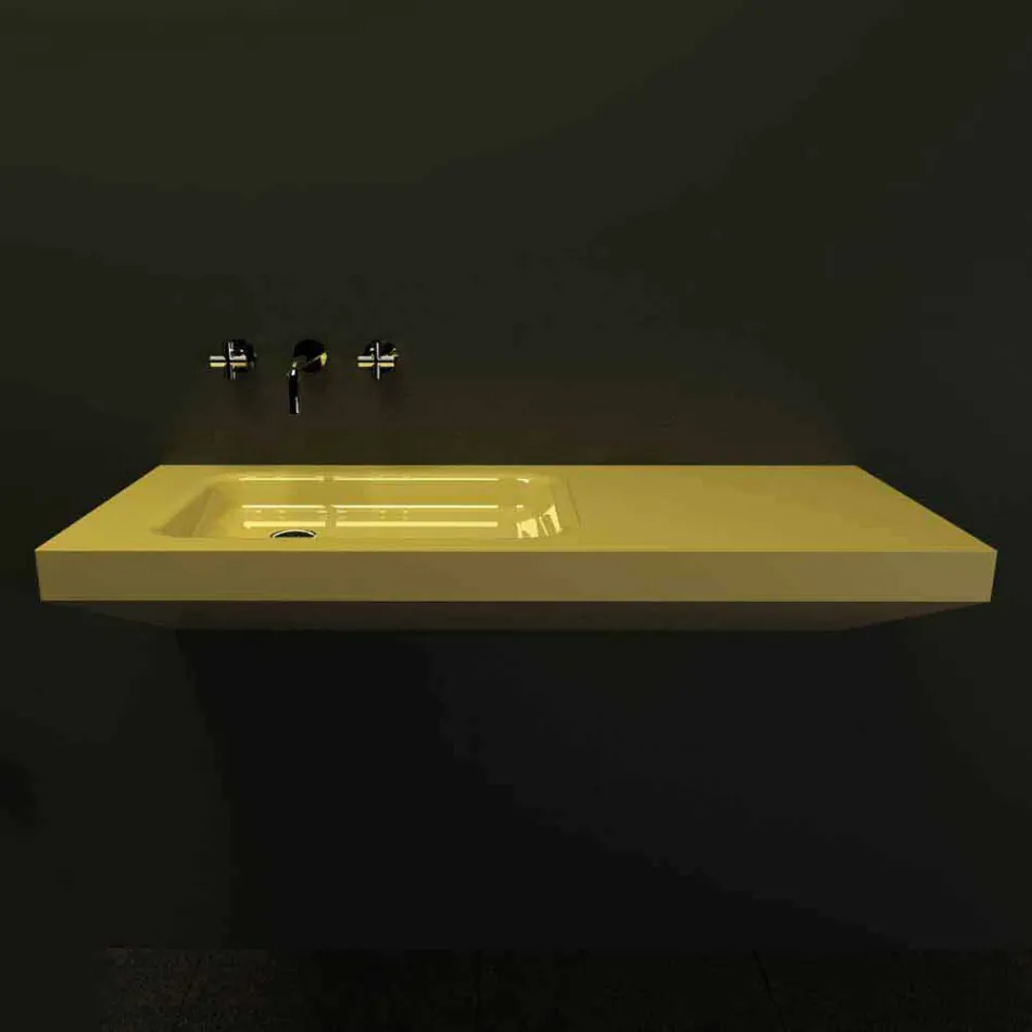 Gesattelt Waschbecken Badezimmer Möbel Made in Italy Viadurini