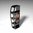 Bibliothek Design Moderne B-Side Made in Italy Viadurini