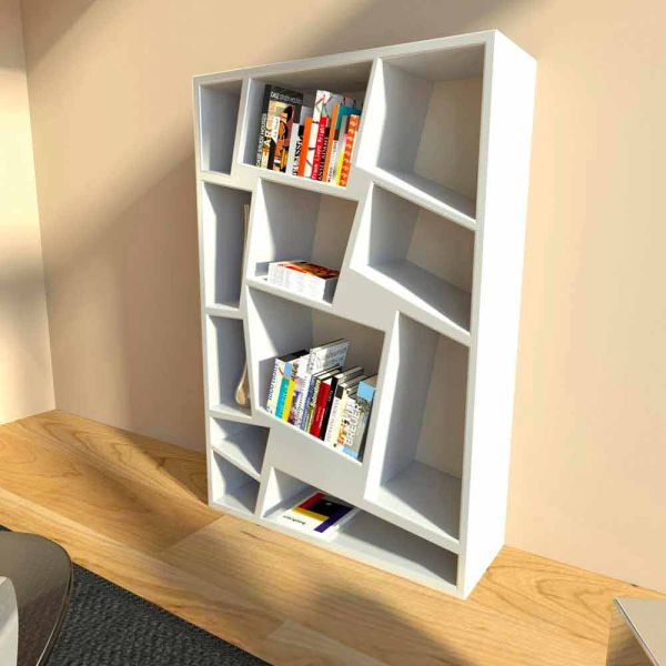 Design bücherregal grün, rot oder weiß christie