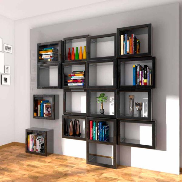 Wandregal in modernem design fra011 made in italy