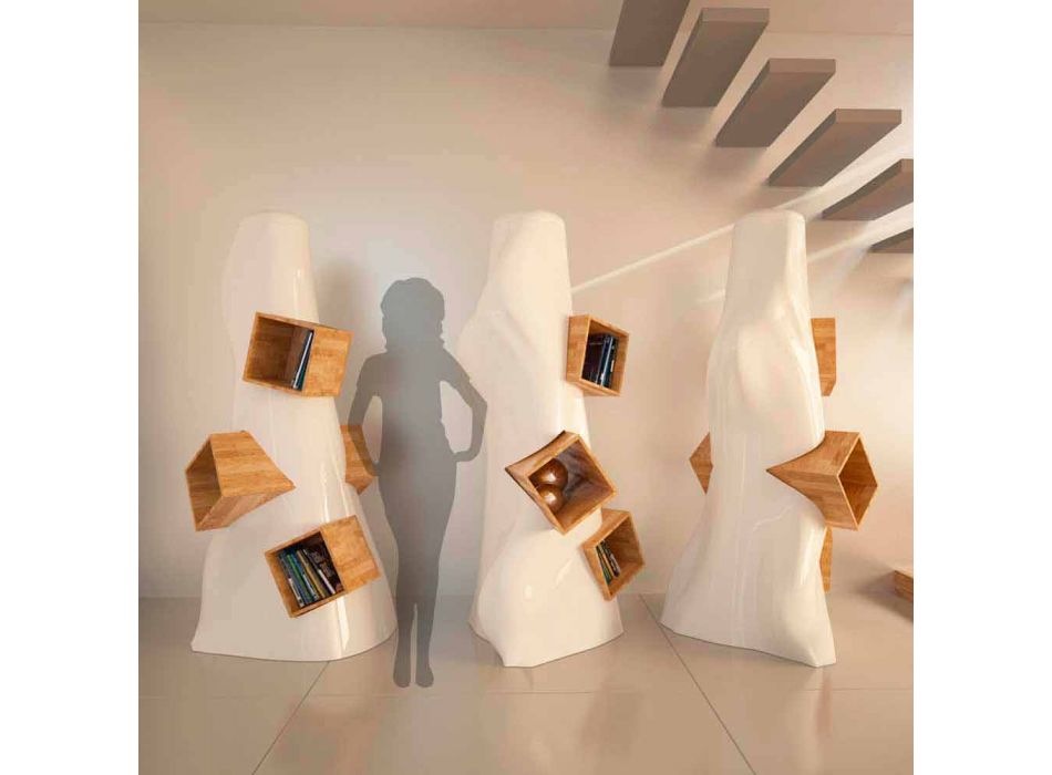 Bibliothek Design Moderne K2 Made in Italy