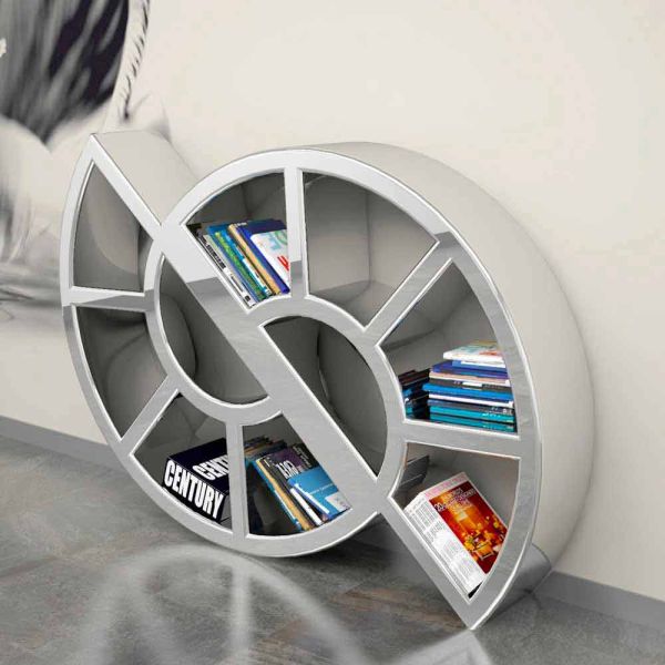 Bücherregal in modernem design made in italy nicol
