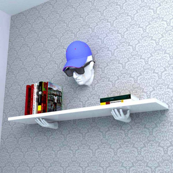 Wandregal in modernem design vladimir made in italy