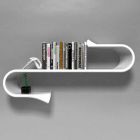 Shelf Design Moderne Waveshelf Made in Italy Viadurini