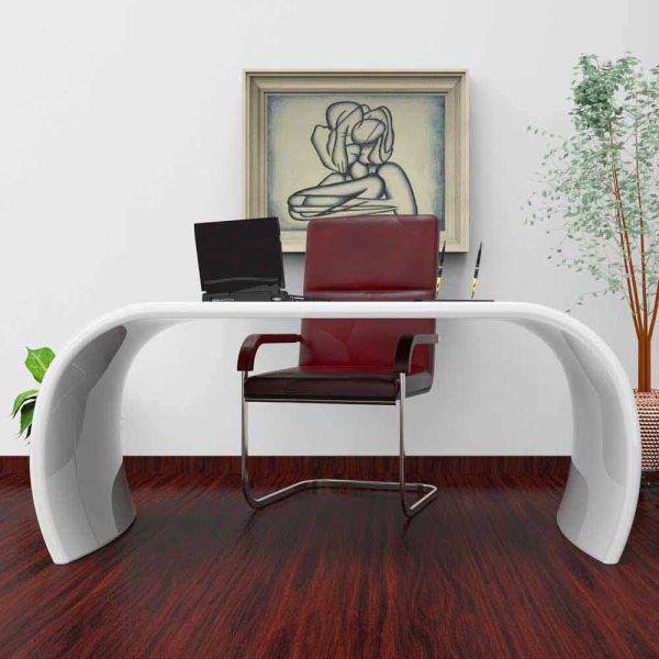 Büro schreibtisch in modernem design ola made in italy