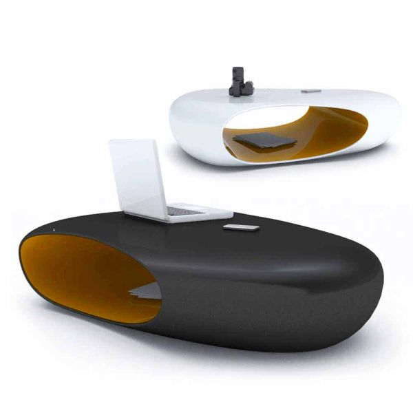 Beistelltisch in modernem design bullet made in italy