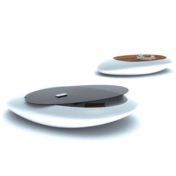 Beistelltisch in modernem design drop made in italy