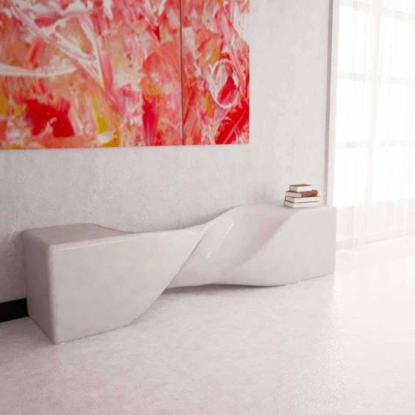 Bank in modernem design bobby made in italy