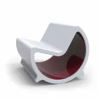 2 Schlafsofa Schaukel Mond-Entwurf Made in Italy Viadurini