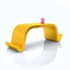 Moderner Büro-Schreibtisch Acton Made in Italy Viadurini