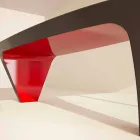 Ashe ritzt Büromöbel Made in Italy Viadurini