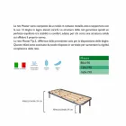 Netzwerk mit Einzel Vertikale Lamellen Bio Comfort 2 Viadurini