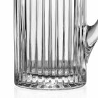 2 Krüge Wasser und Getränke in luxuriösem Design mit Öko-Kristalldekoration - Senzatempo Viadurini