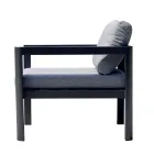 2 Gartenstühle aus Aluminium und Polyesterkissen - Mickey Mouse Viadurini