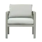 2 Gartenstühle aus Aluminium und Polyesterkissen - Mickey Mouse Viadurini