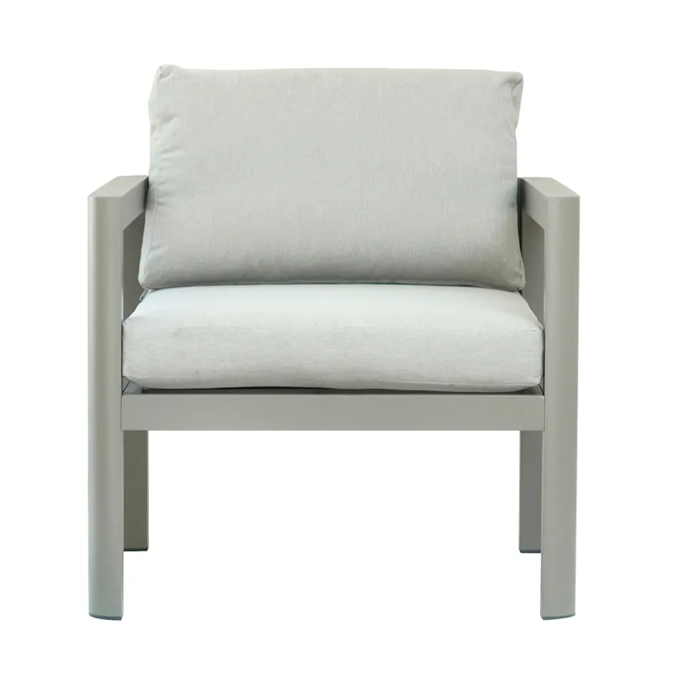 2 Gartenstühle aus Aluminium und Polyesterkissen - Mickey Mouse Viadurini