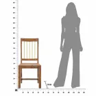 2 Küchenstühle aus Holz im modernen Design - Sandy Viadurini