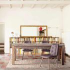 2 moderne Stühle im Industriestil mit Kunstleder Homemotion - Riella Viadurini