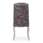 2 Esszimmerstühle mit gepolstertem und gepolstertem Sitz Homemotion - Mania Viadurini