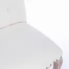 2 Esszimmerstühle mit gepolstertem und gepolstertem Sitz Homemotion - Mania Viadurini