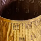 2 Couchtische aus goldenem Metall mit Spiegelplatte - Cliff Viadurini