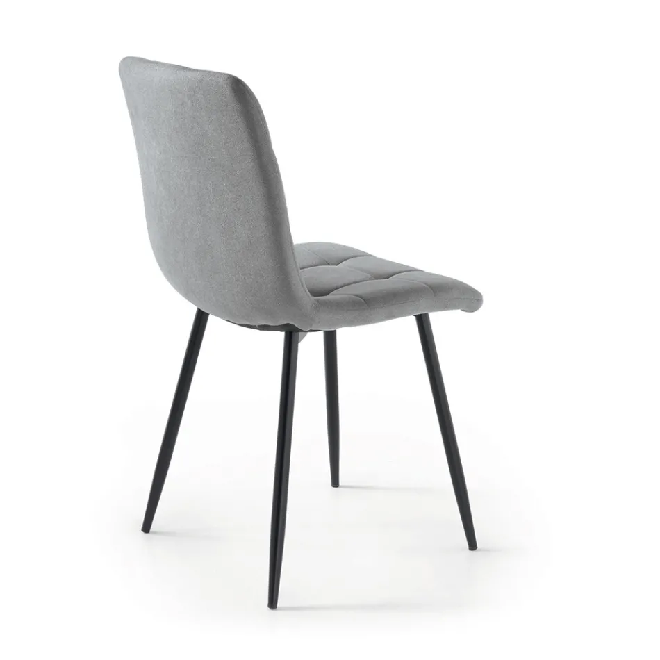 4 Wohnzimmersessel mit Stoffsitzen in verschiedenen Farben - Aktuell Viadurini