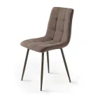 4 Wohnzimmersessel mit Stoffsitzen in verschiedenen Farben - Aktuell Viadurini