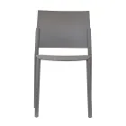 4 stapelbare Stühle komplett aus Polypropylen in verschiedenen Farben – Mojito Viadurini