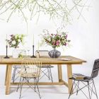 4 Esszimmerstühle aus Stahl und Gewebe von Kubu Homemotion - Kendall Viadurini