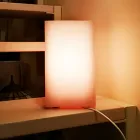 Zylindrischer Lampenschirm aus Duftwachs mit Kratzeffekt, hergestellt in Italien – Donata Viadurini