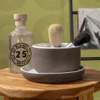 Badezimmerzubehör aus weißem feuerfestem Ton Made in Italy - Antonella Viadurini