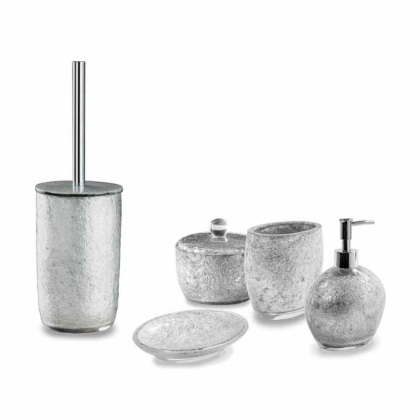Badaccessoires aus harzbeschichtetem blattsilber - argentine