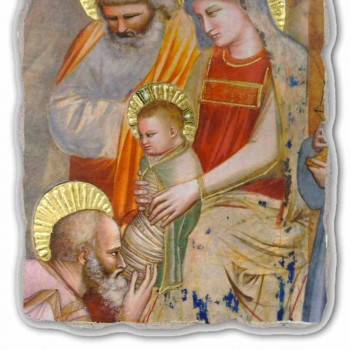 Giotto Fresko &quot;Anbetung der Könige&quot; in Italien handgefertigt