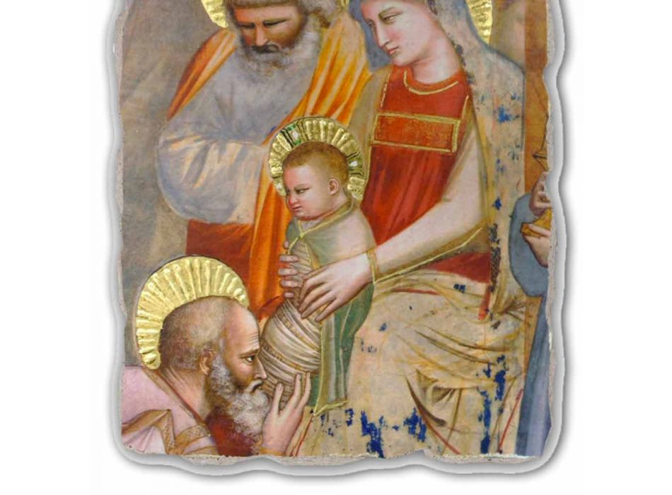 Giotto Fresko &quot;Anbetung der Könige&quot; in Italien handgefertigt