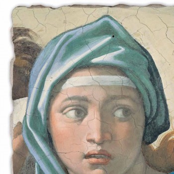 großes Fresko getan in Italien Michelangelo &quot;Delphica&quot;