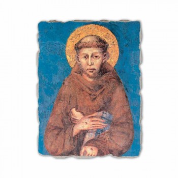 Fresko Reproduktion Cimabue &quot;San Francesco&quot; XIII Jahrhundert