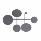 Design Süßigkeiten stehen aus lackiertem Stahl Made in Italy - Pennellope Viadurini