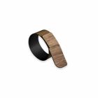 Ring Serviette Ring aus Holz und Stoff Made in Italy - Abraham Viadurini