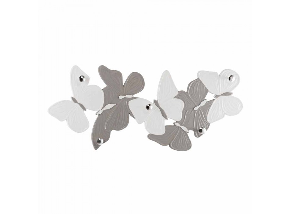 Wandhänger mit Design Schmetterlinge 5pomelli made in Italy Brice