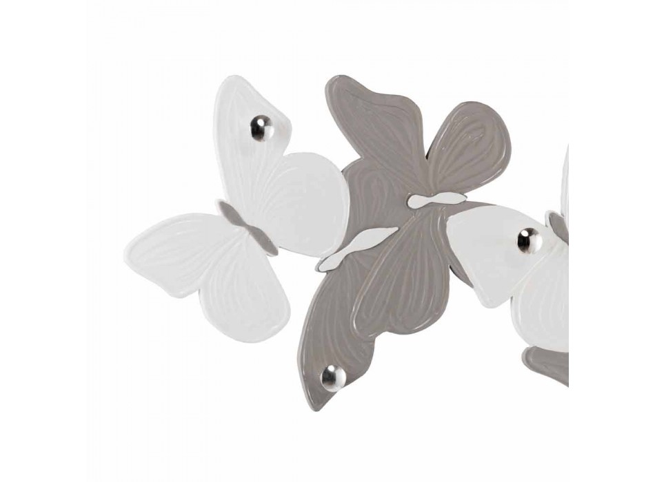 Wandhänger mit Design Schmetterlinge 5pomelli made in Italy Brice
