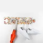 Design Wandmantel Kleiderbügel aus dreifarbigem Plexiglas 2 Stück - Fratack Viadurini